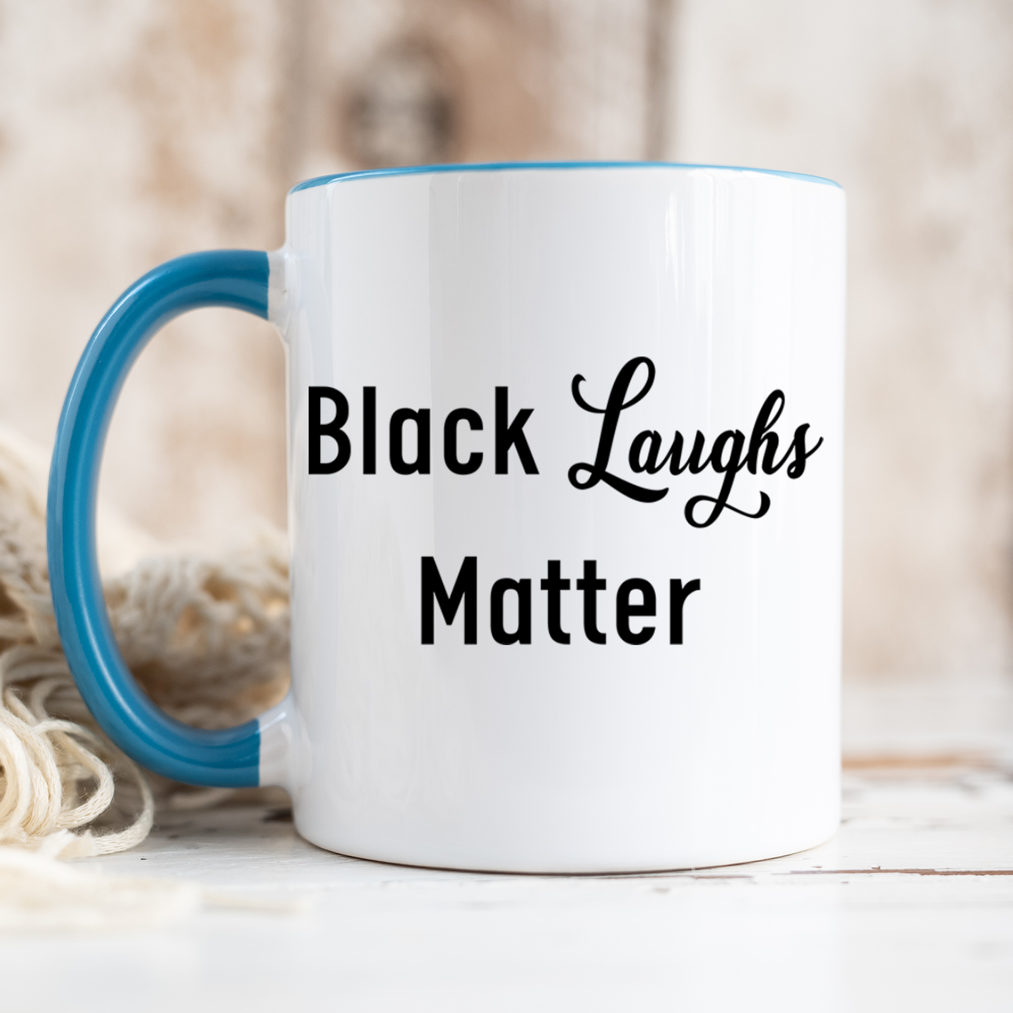 Black Laughs Matter Coffee Mug